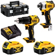 Combo 2 DCD709 DCF809 2x5Ah 18V DEWALT DCK2062P2T