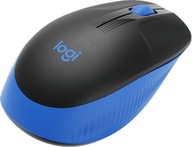 LOGITECH M190 BLUE BIRELESS MOUSE, Logitech