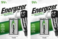 Energizer Power Plus HR22 9V 175mAh batéria 2 ks