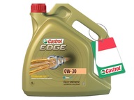 CASTROL EDGE 0W30 4L 0W-30 TITANIUM + ZADARMO