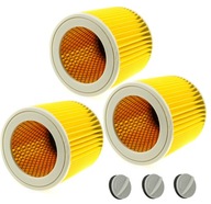 3x VYLEPŠENÝ FILTER PRE KARCHER MV2 MV3 WD2 WD3 SE4001 WD2 PLUS KWD V17 V15