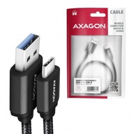 Kábel Axagon BUCM3-AM20AB USB-C - USB-A 3.2 2m