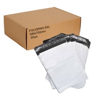 Courier poly mailers 6XL 580x750 50 ks