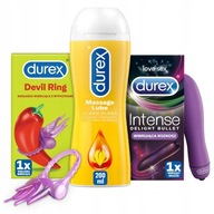 Nástavec na vibrovanie DUREX Intense + gél SET