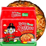 KimChi kuracia Ramen rezancová polievka 5x135g SAMYANG