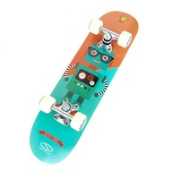 ROBOT hipster skateboard pre deti 61x15cm malý