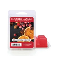 Vosk Country Candle s vôňou Cranberry Orange