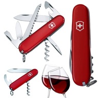 SWISS ARMY KNIFE CAMPER 1.3613 ČERVENÝ 13 funkcií VÝTVORKA!