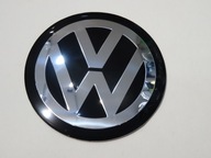 Hliníkové nálepky na stredové kryty na ráfiky VOLKSWAGEN VW 90 mm