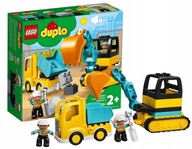 LEGO Duplo 10931 Nákladné a pásové rýpadlo