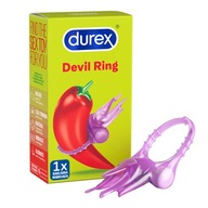 VIBRAČNÁ ČIAPKA DUREX DEVIL RING S ORIEŠKAMI