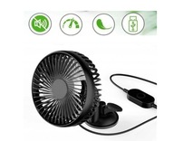 VENTILÁTOR AUTO VENTILÁTOR USB OPIERKA HLAVY 12V