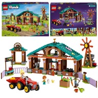 LEGO Friends 42617 Farmársky traktor Veterný mlyn figúrky zvieratiek + príslušenstvo