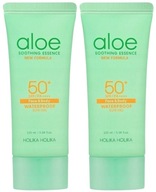 HOLIKA Aloe Waterproof Sun Gel SPF50 krém 2x100ml