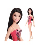 Bábika BARBIE v plavkách brunetka Barbi