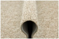 100x150 cm LOOP CARPET MELANGE BÉŽOVÁ KRÉMOVÁ NA PLSTE