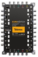 MultiSwitch 5/16 Výstupy Televes 719505 EuroSwitch TV SAT DC 12V DVB-T2 5x 16