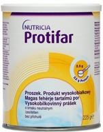 PROTIFAR prášok s vysokým obsahom bielkovín 225 g