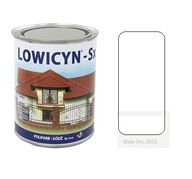 LOWICYN SX 0,8l pozinkovaná strecha BIELA ​​RAL 9003 Lesk