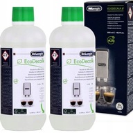 2x VÝKONNÝ ODVÁPŇOVAČ PRE KÁVOVARY DeLonghi EcoDecalk - 500ml - ORIGINÁL