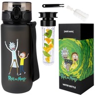 FĽAŠA NA VODU S OVOCNOU VLOŽKOU 600 ML RICK AND MORTY BPA FREE TRITAN