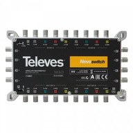 Multiprepínač TELEVES 9/8 Nevoswitch Quattro 714601