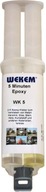 Epoxidové sekundové lepidlo Epoxidová živica na kov Drevo 25 ml Wk5