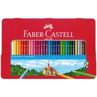 Pastelky Faber-Castell Castle, 36 ks v kovovej krabičke