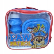 Raňajkový set Paw Patrol, kabelka, fľaša na vodu, krabička