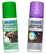 Nikwax nubuková a semišová súprava topánok 2x125ml