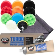 K2 TURBO SET 120G + LEŠTIACA HUBKA 80MM