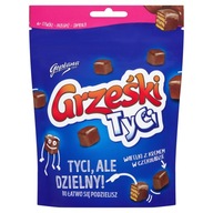 GRZEŚKI TINY WAFELIES SO KRÉMOM V ČOKOLÁDOVOM DEZERTE