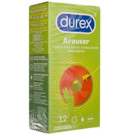 Durex Arouser pruhované kondómy 12 kusov