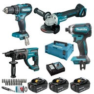 MAKITA SADA NÁRADIA COMBO 4KS 3x5AH 18V BL