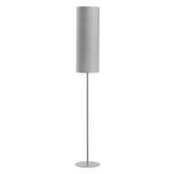 Stojacia lampa úzka TK Lighting Luneta E27 šedá 168x25cm