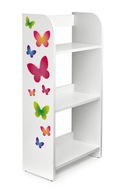 Jednoduchá knižnica Butterfly - do detskej izby, obývačky