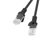 PATCHCORD CAT.5E 1,5M BLACK FLUKE PREJAL LANBERG