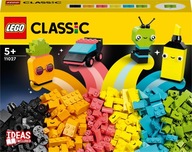 LEGO Classic Kreatívna zábava s neónovými farbami