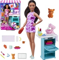 Bábika Barbie Cook s mačiatkom Mattel HCD44