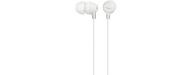 Slúchadlá Sony handsfree mikrofón MDR-EX15AP White