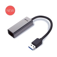 USB 3.0 adaptér Metal Gigabit Ethernet, 1x USB 3.0 na RJ45 10/100/1000 Mbps