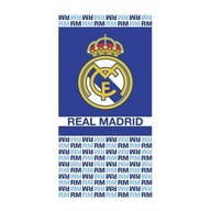 Osuška pre fanúšika Real Madrid 100% bavlna 70x140 cm PLÁŽOVÉ KÚPANIE