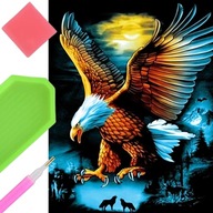 Diamond Eagle Eagle Eagle Eagle Landscape Diamond Painting Mosaic Set