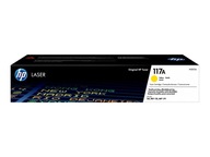 Žltý toner HP 117A W2072A