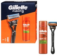 GILLETTE FUSION 5 DARČEKOVÝ SET FUSION MACHINE + GEL