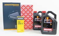 FILTRE + OLEJ MOTUL AUDI A8 4.2TDI BVN 2005-