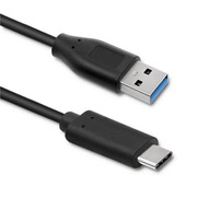 Qoltec USB 3.1 typ C samec kábel | USB 3.0 A samec
