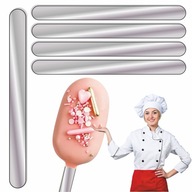 cakepops cakesicles strieborné tyčinky na zmrzlinu 24 ks.