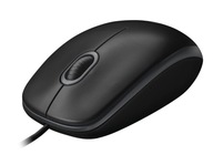 Myš Logitech B100 910-003357 (optická; 800 DPI; čierna)