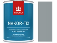 MAKOR-TIX TIKKURILA FARBA NA STRECHU POZINKOVANÁ 1L SIVÁ